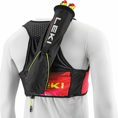 LEKI Trail Running Quiver vesta 6 l bright red/neon pink