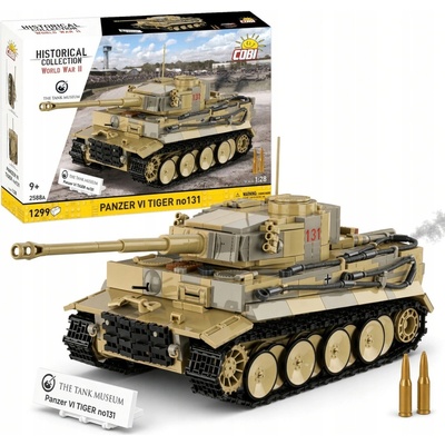 COBI 2588 World War II Německý tank Panzer VI TIGER 131 1:28