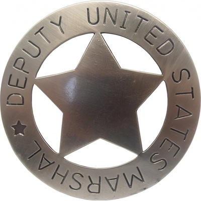 Unknown Replika odznak, hvězda Deputy United States Marshal