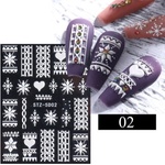  3d Лепенки - снежинки, модел 02 (dw5s02) - topmarket
