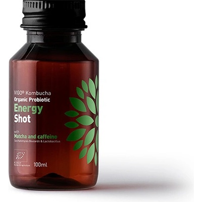 VIGO Kombucha Energy shot Matcha a kofein 100 ml