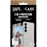 Panzer Samsung S25 PANZERGLASS CARE FASHION 2IN1 силиконов протектор за телефон, удароустойчив + защитно стъкло за екрана, SHIELD CRRCANUG38388 (CRRCANUG38388)