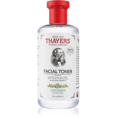 Thayers Cucumber Facial Toner успокояващ тоник за лице без алкохол 355ml