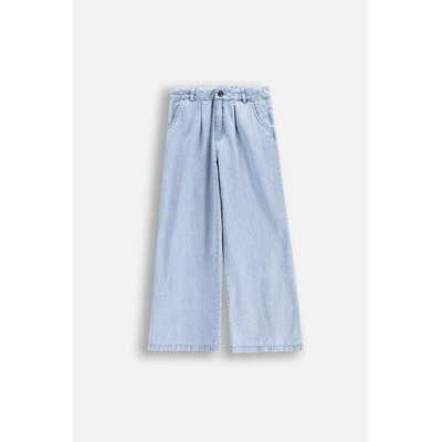 COCCODRILLO Džíny wide leg modré regular – Zboží Dáma