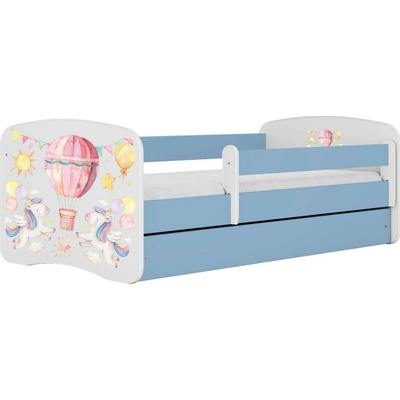 Kocot kids Babydreams balón modrá se šuplíkys matrací