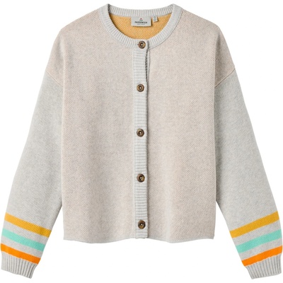 Passenger Дамско ежедневно яке Passenger Women's Dawner Knitted Cardigan Casual jacket - Light Grey Marl (103-2861-0214)