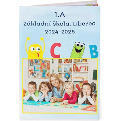 Školní fotokniha A4 – šablona Škola