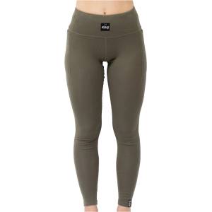 Eivy Дамско мериносово термобельо Eivy Women's Pocket Wool Rib Tights Merino base layer - Olive - размер XS (115-2187-0512)