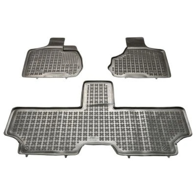 Гумени стелки за CHRYSLER Voyager IV (2001-2007) - 5-7-seat version - за първите два реда седалки - тип леген