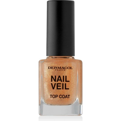 Dermacol Lak na nehty Sparkling Beach Nail Veil 11 ml