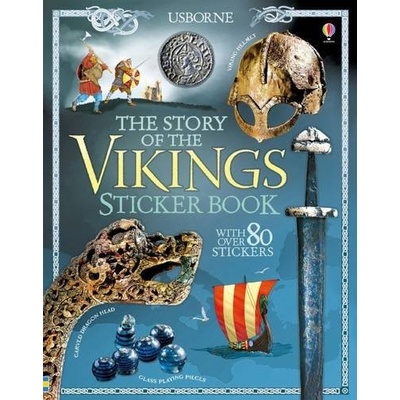 The Story Of The Vikings Sticker Book - Megan Cullis