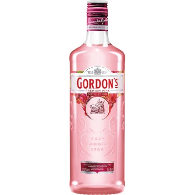 Gordon's Premium Pink Gin 37,5% 1 l (holá láhev)