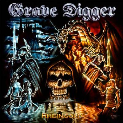 Grave Digger - Rheingold Light Green Vinyl LP