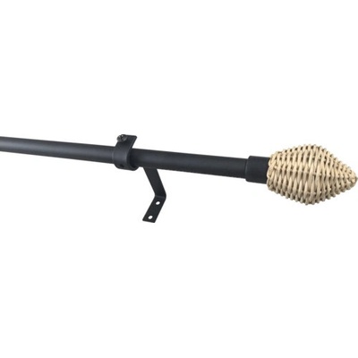 neuvedené Teleskopická garniža sada Patrona Ø 13/16 mm čierna 190-340 cm