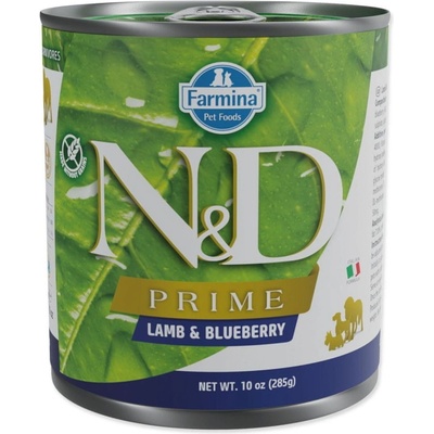 N&D dog Prime Adult Lamb & blueberry 285 g
