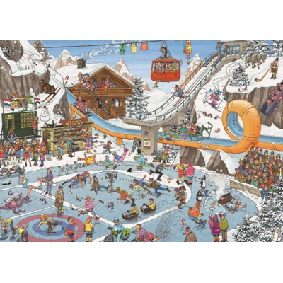 Jumbo Jan Van Haasteren The Winter Games 1000 dielov