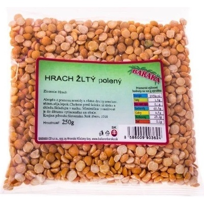 Baraka Hrach žltý polený 250g