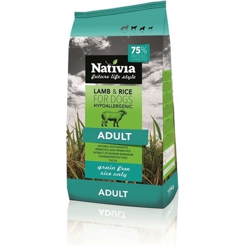 Nativia Adult Lamb & Rice 15 kg