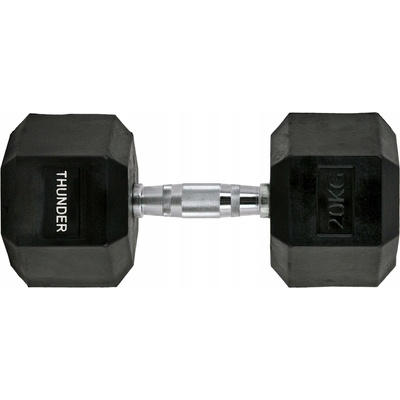 Thunder Činky potažené/pogumované pevné 1 x 20 kg