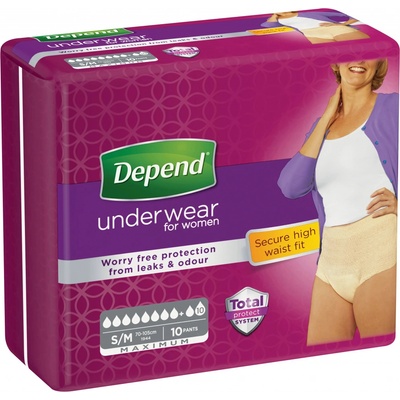 Depend Super pro ženy S/M 10 ks – Zboží Dáma