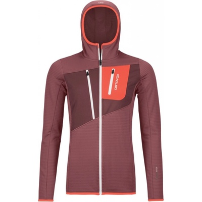Ortovox dámská mikina FLEECE GRID HOODY modrá