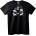 NOONEBRAND Тениска Аниме момиче облаци - L, Black