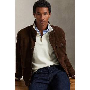 Ralph Lauren Памучен пуловер 40/1 DBL KNIT JACQ (710P07411004)