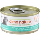 Almo Nature HFC Natural pstruh a tuniak v želé 6 x 70 g