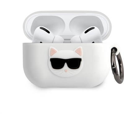 KARL LAGERFELD Калъф за APPLE Airpods Pro, KARL LAGERFELD Silicone Iconic Case (KLACAPSILCHWH)