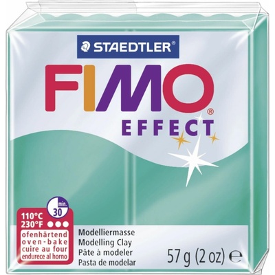 Fimo effect transparentní zelená 56 g 504