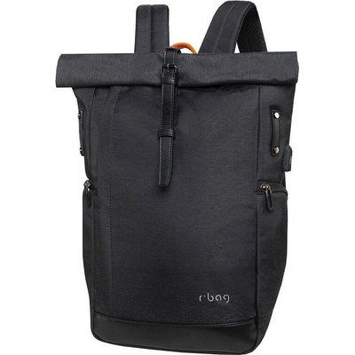 R-bag Бизнес раница за лаптоп R-bag - Roll Black, 15.6 (Z151)