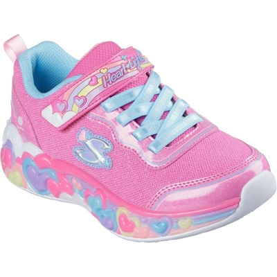 Skechers S Lights Eternal Heart Lights K hot pink/multi trim