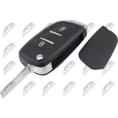 NTY Pouzdro Kluczyka Citroen BERLINGO/C2/C3/C3 II/C3 PICASSO/C3 PLURIER/C4/C4 II/C4 CACTUS/C4 AIRCROSS/C5 II/C5 III/C6/C8/DS a další (EZC-CT-106)