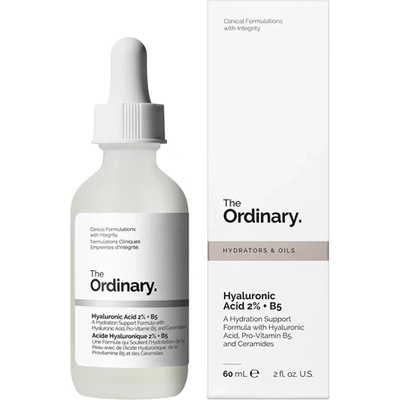 The Ordinary Hyaluronic Acid 2% + B5 хидратиращ серум с церамиди за жени 30 мл