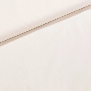 Režné bavlněné plátno jemné jednobarevná uni ecru, š.163cm (látka v metráži)