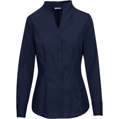 Seidensticker halenka Chalice Blouse Slim LSL popelínová dlouhý rukáv dámská COT-781182003xa Navy