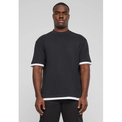 DEF Тениска DEF Visible Layer T-Shirt black/white XXLUB-DFTS237-00826 - Тъмносив, размер S