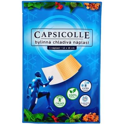 CAPSICOLLE bylinná chladivá náplast 12 x 18 cm 1 ks