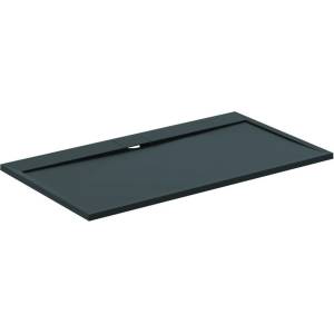 Ideal Standard i. life Ultra Flat S правоъгълно душ корито, наситено черно, 160x90 см (T5226FV)