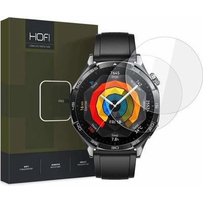 Hofi 2 броя калени стъклени защитни покрития за дисплея Huawei Watch GT 5 46мм - Hofi Glass Pro Plus Screen Protector 2 Pack (прозрачен) (HOFI557)