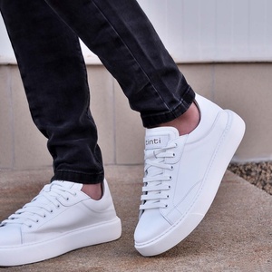 Tinti Shoes Мъжки бели кецове Perfekt white