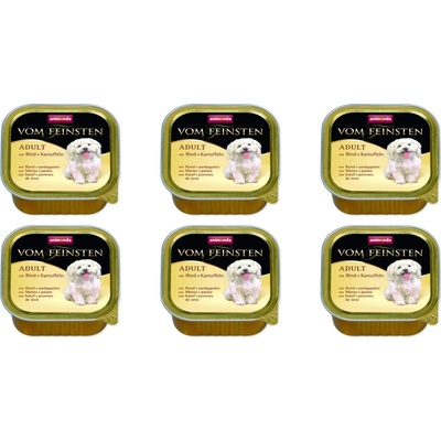 Animonda Paštika Vom Feinstein Adult Hovězí s bramborami 6 x 150 g