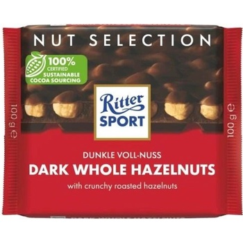Ritter SPORT черен с цели лешници