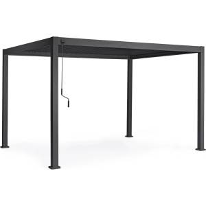 Bizzotto Пергола 3xm4 OCEAN 400x300x250 cm. антрацит (0795772)