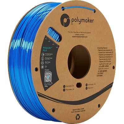 Polymaker PolyLite Silk PLA Blue - 1, 75 mm / 1000 g (PA03005)