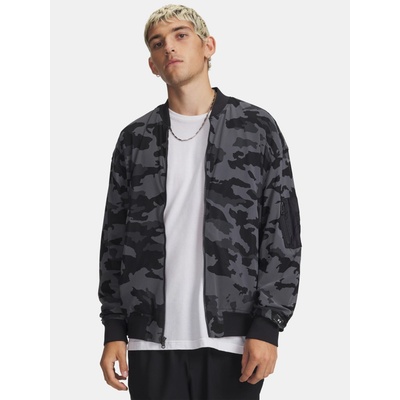 Under Armour pánska bunda SU Mesh Bomber Čierna
