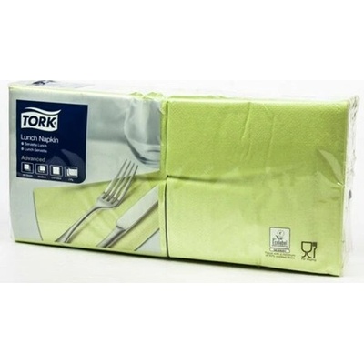 TORK Ubrousky limetka 33x33 cm 2v 200 ks
