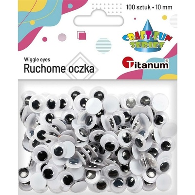 Titanum Očička 10 mm - 100 ks, Titanium