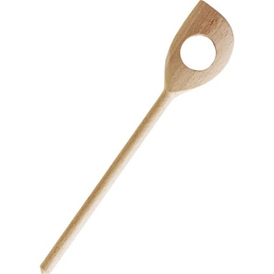 Vařečka oválná 30 cm s velkou dírou