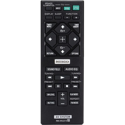 съвместим Sony rm-anu215 - заместител дистанционно управление (rm-anu215)